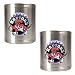 Toronto Raptors 2-Piece Stainless Steel Can Holder Set (Primary Logo)