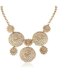 The SAK Openwork Bib Necklace, 18"