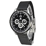 Constantin Durmont Herren-Armbanuhr Carson CD-CARS-AT-IPM-STIP-BK