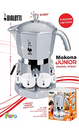 Faro Mokina Bialetti Working Coffee Machine Metal Colour By Faro