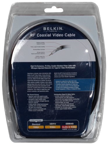 Belkin PureAV AV21300-25 25-Foot RF Coaxial Video Cable