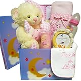Art of Appreciation Gift Baskets Twinkle Twinkle Baby Gift Box for Girl