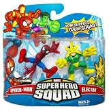  : Marvel Superhero Squad Series 9 Mini 3 Inch Figure 2-Pack Spider-Man and Electro