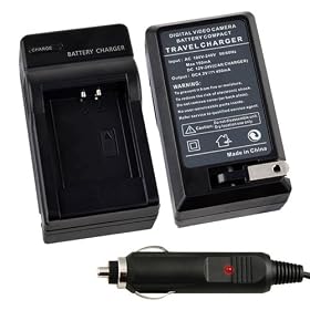 eForCity Compact Battery Charger Set for Canon NB-11L