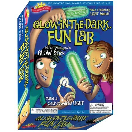Scientific Explorer's Glow in the Dark Fun Lab Science Kit