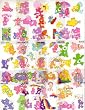 Care Bears Clear Stickers Set of 12 vending