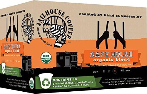 Jailhouse Coffee biodegradable K-cup Organic