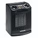 Boston Ceramic Space Heater with Fan, Black (25962)