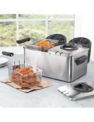 Brylanehome Double Deep Fryer by BrylaneHome