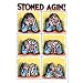 R Crumb - Stoned Agin Decal - Sticker