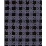 Fitted Bassinet Sheet - Purple and Black Gingham -... by sheetworld