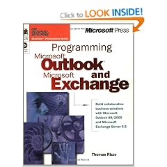 Programming Microsoft Outlook and Microsoft Exchange