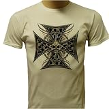 Elite Iron Cross Skull Chain T shirt Unparalleled Iron Cross Skull Chain T-shirt