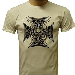 Iron Cross Skull Chain T-shirt