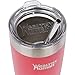 Healthy Human Stainless Steel Tumbler with Straw & Lid | Splash Proof Insulated Travel Cup | Eco-Friendly Coffee Tumblers | Water Cups with Straws Cleaner and Splash Proof Lids (20oz, Red Hot)