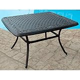 Willowbrook 32'' x 38'' Outdoor Coffee Table