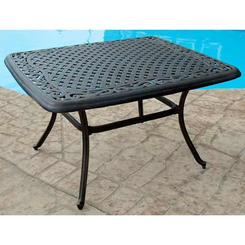 Willowbrook 32'' x 38'' Outdoor Coffee Table