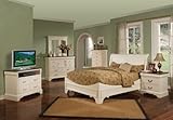 IMAGE OF Full Sleigh Bed by Winners Only - Off-White (BRP1042F)