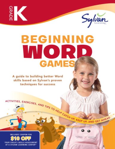 Kindergarten Beginning Word Games (Sylvan Workbooks)