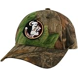 Florida State Seminoles (FSU) Camo Adjustable Hat