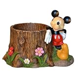 Woods International 4032 Mickey Mouse Stump Planter 8875 Inch by 8625 Inch by 125 