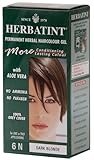 Herbatint Permanent Herbal Haircolour Gel, Dark Blonde 6 N, 4.56-Ounce