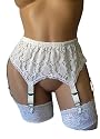 Pariser-Mode 4-Straps-Strumpfhalter m. vergoldeten Haltern SG3416-4G, Gr. M