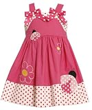 Bonnie Jean Girls 2-6X Ladybug Applique Sundress