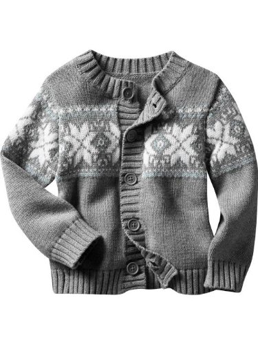Gap Fair Isle sweater cardigan
