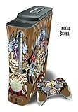Skin Decal Cover for Xbox 360 Console + two Xbox 360 Controllers - Tribal S ....