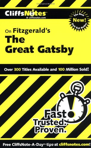 Fitzgerald's the Great Gatsby (Cliffs Notes)