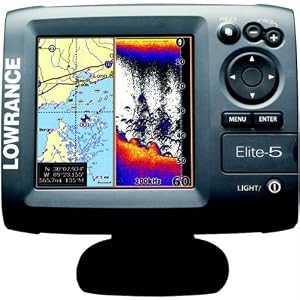 Lowrance 000-00104-001 Elite 5 Base Us Fishfinder/Chartplotter,M