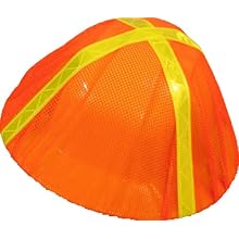 ERB 13761 S291 Hi-Vizability Hard Hat Cover, Fluorescent Orange