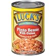 Luck's Pinto Beans with Pork & Onion, 15 oz (Pack of 12)