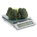 Polder KSC-310-28 Easy Read Digital Glass Top Scale, Silver