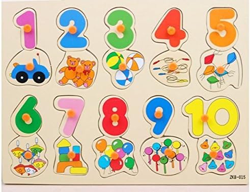 Exempt Postage, Digital Puzzle, Animal Puzzles, Wooden Education Toys Child Toy Wooden Puzzle