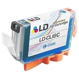 LD © Canon CLI-8C Cyan Compatible Inkjet Cartridge W/ Chip