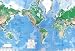 World Map Paper Wall Mural