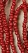 Beaded Necklace - Coral (Red) Indonesian