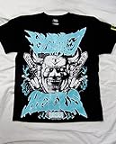 「TOO YOUNG TO DIE!若くして死ぬ」“地獄図(ヘルズ)”Tシャツ (S, キラーブルー)