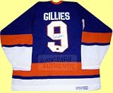 Autographed Clark Gillies New York Islanders Jersey (Blue)