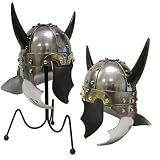 Mini Viking Horn Helmet Desktop Display