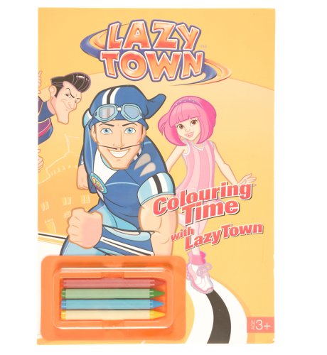 LazyTown Colouring Time Book
