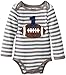 Mud Pie Baby-Boys Newborn I'm One Football Crawler
