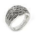 Cut Out Multi-Design Marcasite Sterling Silver Ring Cut Out Multi-Design Marcasite Sterling Silver Ring