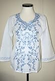 Blue Top / Long Kurta Size 10