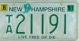 US Nummernschild... US Nummernschild...