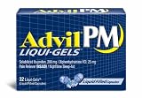 Advil PM Liqui Gels Pain Reliever, Nighttime Sleep Aid Capsules - 32 Ea