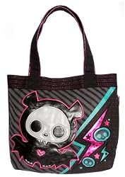 Skelanimals - Diego the Bat Lightning Bolts Tote