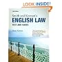 Smith and Keenan's English Law: Text and Cases